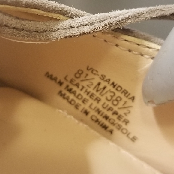 Vince Camuto Sandra open toe heels 8.5 - Picture 10 of 10